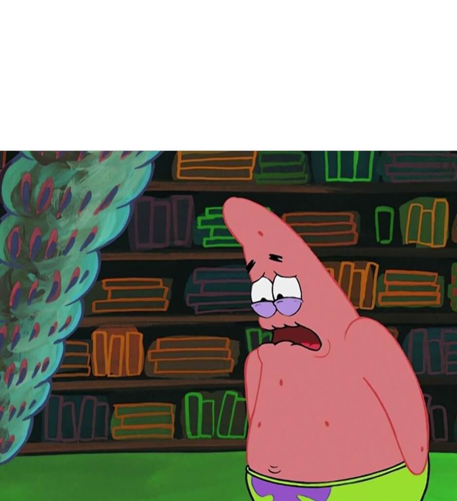 Pobre cosita fea - Patricio diciéndole feo a Bob esponja.